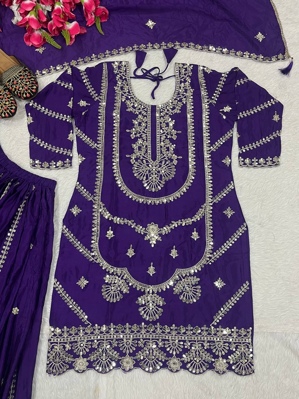 The Rani Pink Ceremonial Heritage Gharara